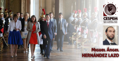 Encuentro del presidente Enrique Peña Nieto con la alcaldesa de París, Anne Hidalgo. 2015.